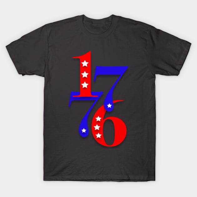 Independence Day 1776 T-Shirt by The Orchard